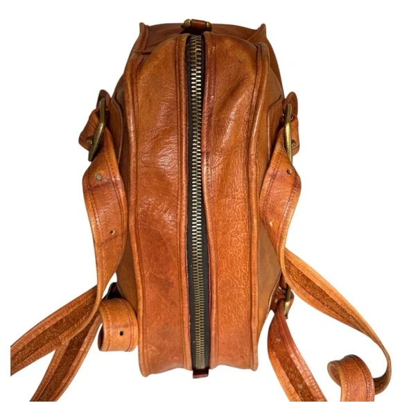 Vintage Coach OG Flite Bag in Rust - Style No. 9325 w/ Cartouche Embossing - Picture 7 of 11